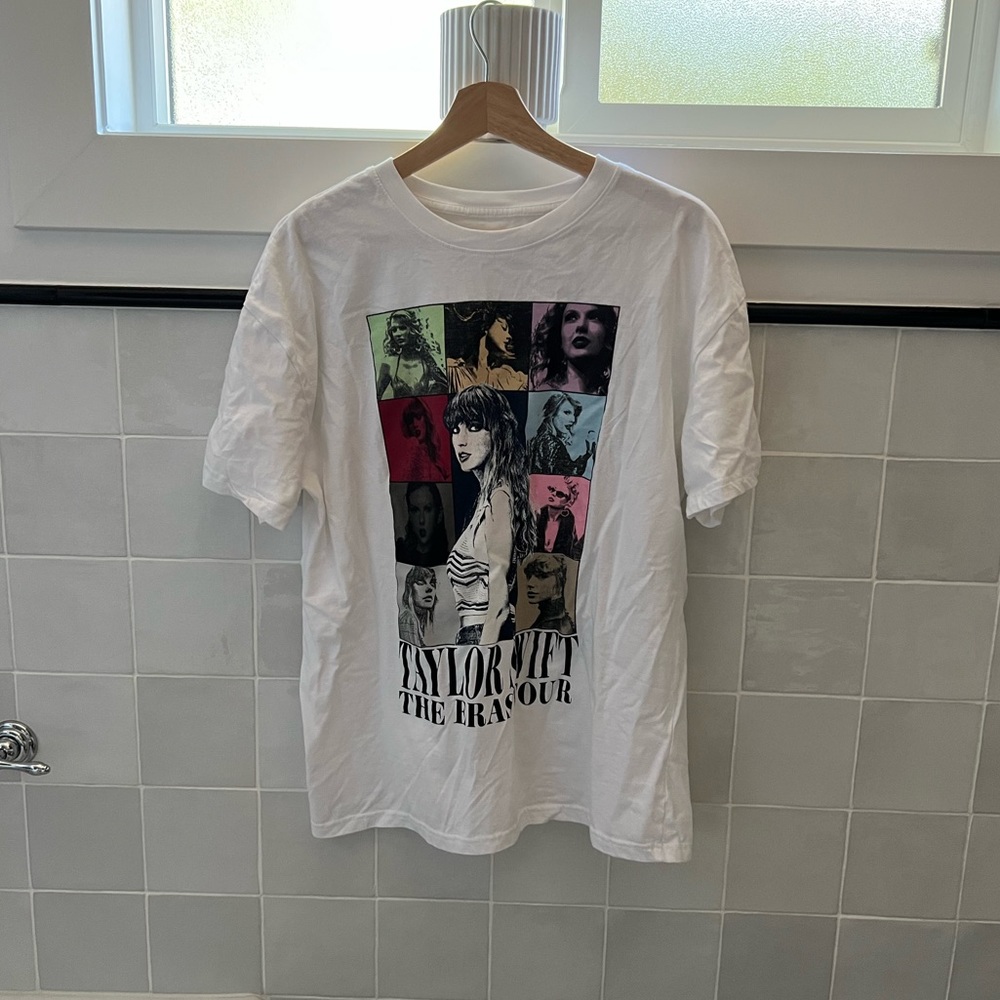 Taylor Swift Eras Tour Exclusive White T-shirt
